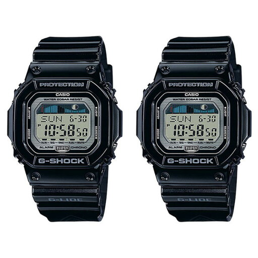 【国内正規品】【ペアBOX付き】CASIO カシオ G-SHOCK Gショック 腕時計 手表 ペアウォッチ 同サイズ 2本セット G-LIDE デジタル スポーツ サーフィン GLX-5600-1JFGLX-5600-1JF ランキング お祝い