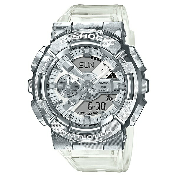 キャンプ アウトドア スポーツ プレゼント カシオ G-SHOCK ジーショック メンズ 腕時計 スケルトン Metal Covered カモフラージュ アナデジ 時計 合格 入学 卒業 社会人 記念日 母の日 父の日 2022