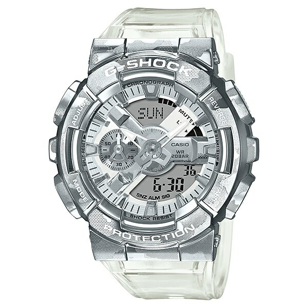 キャンプ アウトドア スポーツ プレゼント カシオ G-SHOCK ジーショック メンズ 腕時計 スケルトン Metal Covered カモフラージュ アナデジ 時計 合格 入学 卒業 社会人 記念日 母の日 父の日 2022