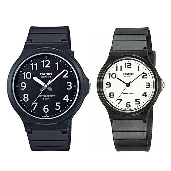 【国内正規品】CASIO カシオ 腕時計 手表 ペアウォッチ メンズ レディース チープカシオ チプカシ レトロ シンプル アナログ ブラック 黒 白 MW-2...