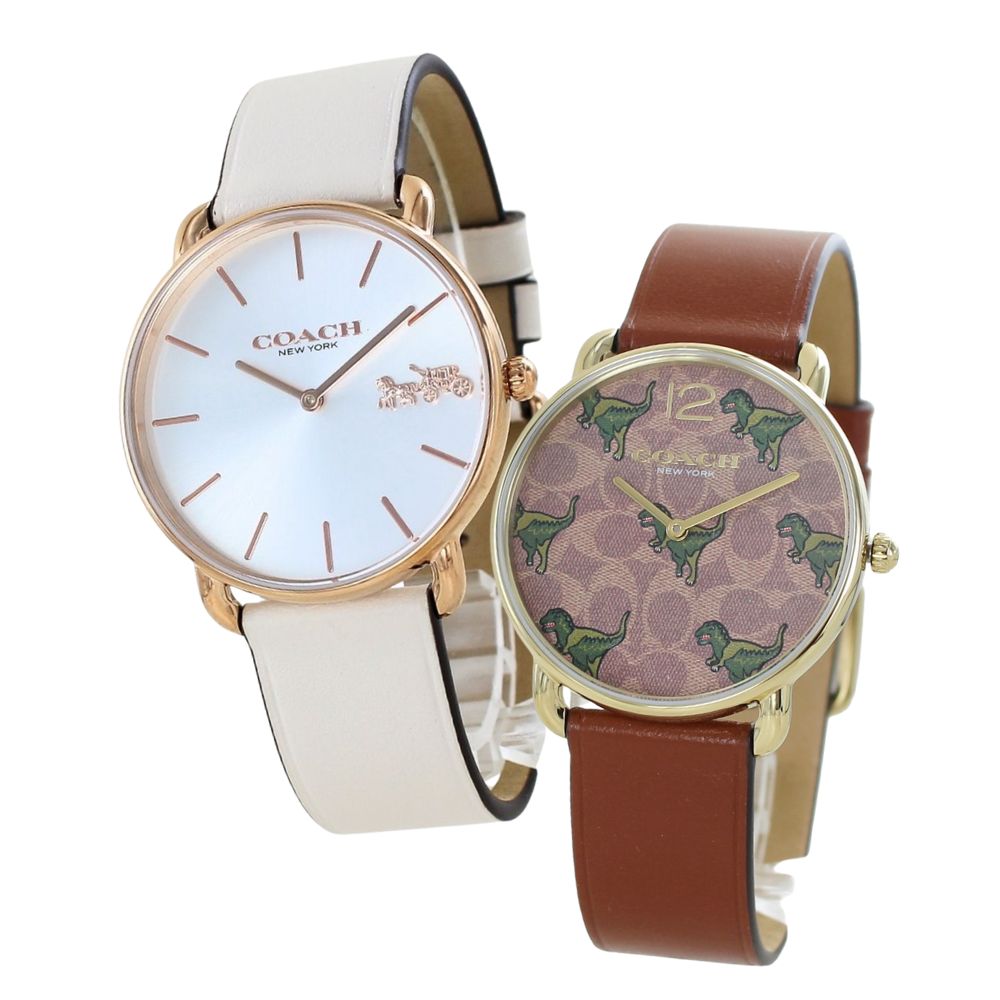 ブランド 紙袋 ショッパー付き ペアウォッチ ブランド コーチ 腕時計 手表 メンズ 父の日 レディース 母の日 同じ おしゃれ 大人 ペア腕時計 革ベルト お揃い カップル 彼氏 彼女 妻 夫 父 母 誕生日プレゼント 結婚記念日 実用的 ペアギフト おすすめ ランキング お祝い