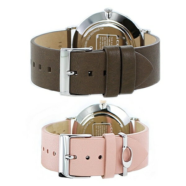 【ペア時計BOX付き】コーチ 腕時計 手表 ペアウォッチ シンプル 大人上品 チャールズ/ペリー オリーブ ライトピンク レザー 1460215314503258 カップル 男女 ペアセット 誕生日 ギフト 合格 社会人 記念日 ランキング お祝い