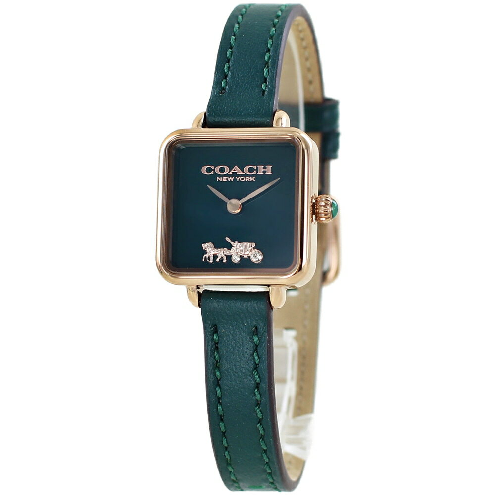 COACH コーチ 時計 メンズ 腕時計 手表 CHARLES チャールズ シルバー グリーン ブラック レザー 革ベルト シンプル 14602436  ビジネス 男性 ブランド 誕生日 プレゼント ギフト 卒業 入学 お祝い - 【ペアウォッチ ノップル】- プレゼント＆ギフトのギフトモール