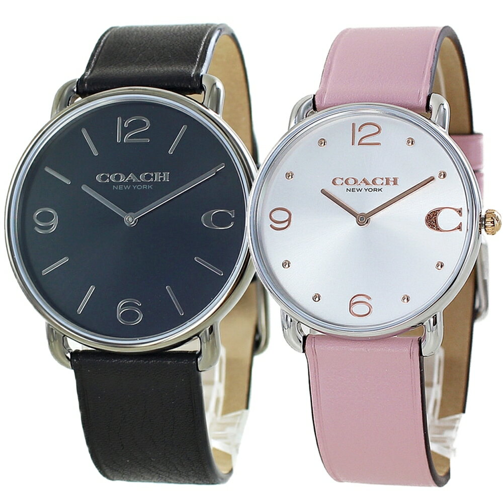 コーチ ペアウォッチ ブランド 紙袋 ショッパー付き ペア 腕時計 手表 ペアギフト カップル 大人 メンズ レディース 革ベルト 夫婦 両親 結婚祝い ブランド 時計 シンプル 誕生日 結婚記念日 ペアギフト おすすめ ランキング お祝い