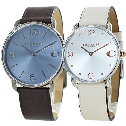 コーチ ペアウォッチ ブランド ペア 腕時計 手表 ペアギフト 夫婦 両親 カップル ブランド 時計 シンプル 革ベルト 結婚祝い 誕生日 結婚記念日 おすすめ クリスマスプレゼント ランキング お祝い