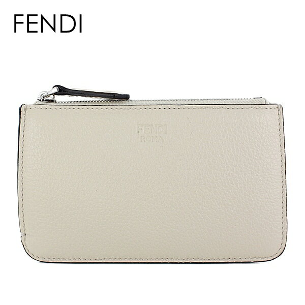 フェンディ FENDI 8AP161 A91B F0MU3 ピーカブー セレリア キーケース スリム クラッチ カードケース ベージュ レディース ユニセックス 内祝い 母の日 お祝い