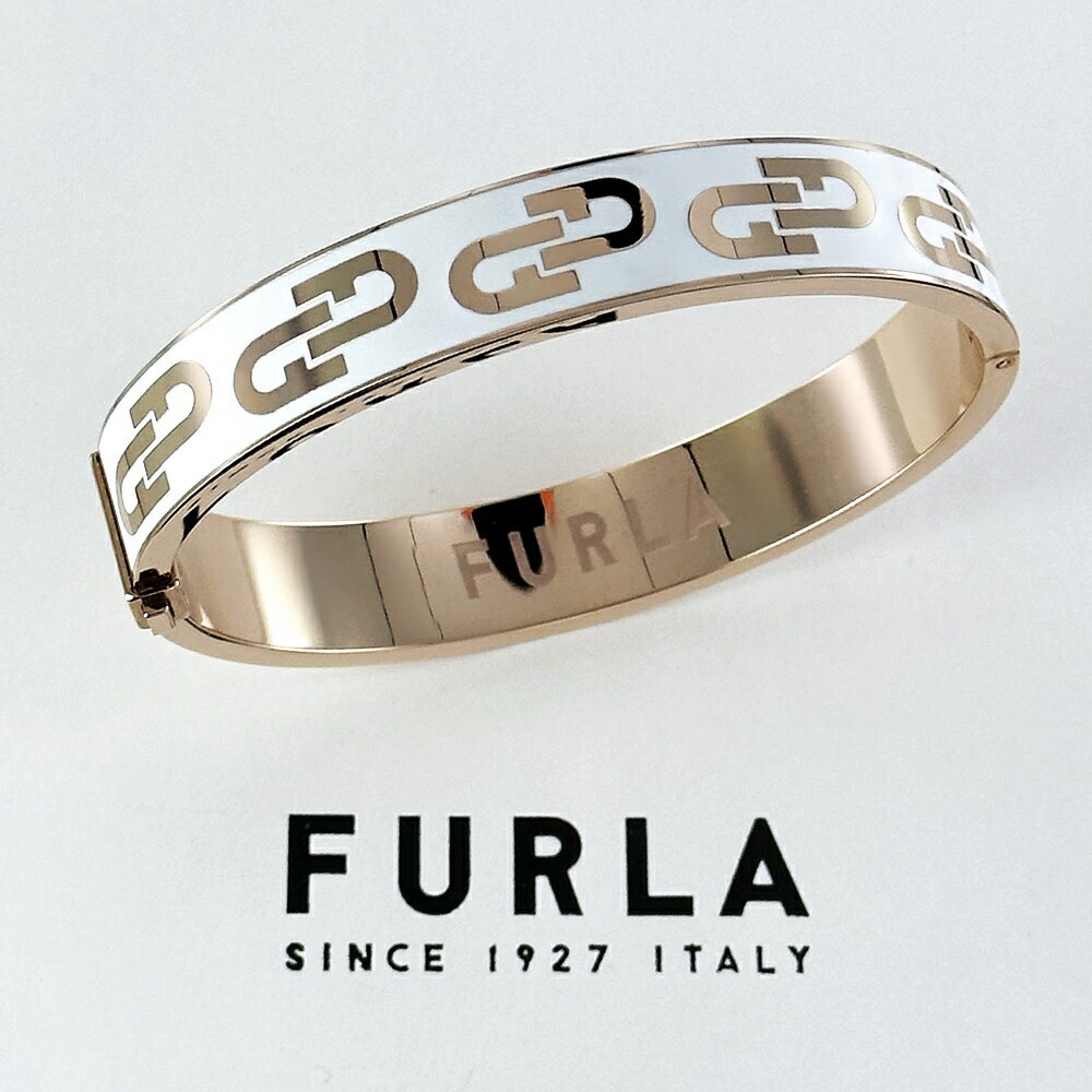 フルラ ブレスレット バングル レディース ホワイト ゴールド シンプル おしゃれ 結婚記念日 プレゼント 妻 彼女 誕生日プレゼント 女性 母 ギフトギフト ...