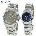 グッチ 腕時計 手表 ペアウォッチ 夫婦 高級 GUCCI 時計 Gタイムレス メンズ レディース カップル ペア 婚約 結婚祝い 結婚記念日 プレゼント ギフ...