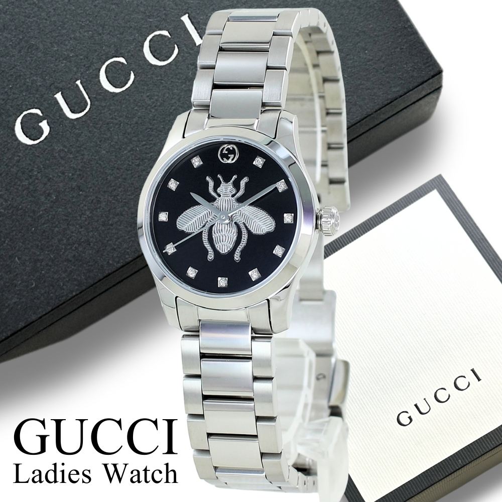 グッチ レディースウォッチ バングルウォッチ クォーツ 0524-S2626h