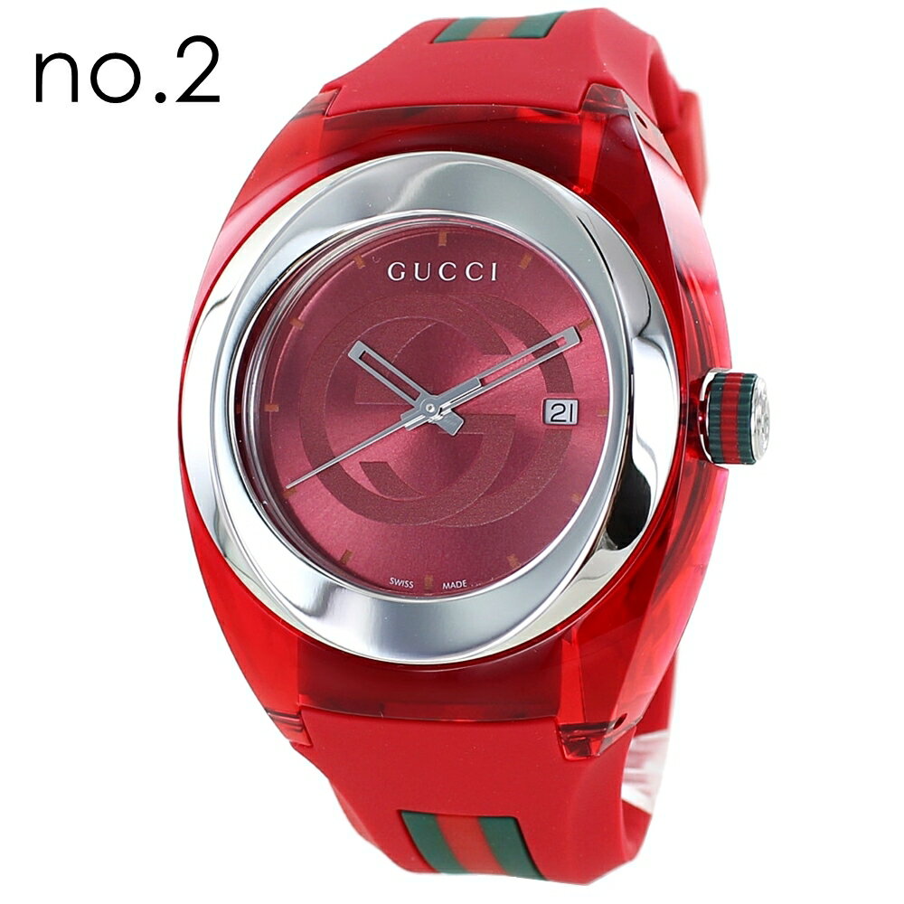 楽天市場】グッチ GUCCI（文字盤カラーレッド）（メンズ腕時計｜腕時計