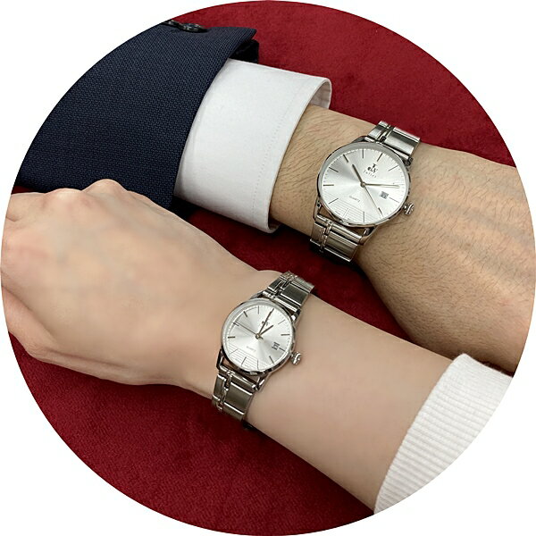 妻 旦那 誕生日プレゼント 腕時計 手表 ペアウォッチ おしゃれ ジュリエットウォッチ ペア カップル プレゼント ペアギフト お揃い 婚約時計 結婚祝い エンゲージウォッチ 母親 父親 友達 シルバー 時計 クリスマスプレゼント ランキング お祝い