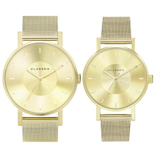 クラス14 時計 ペアウォッチ Volare 42mm 36mm イエローゴールド メッシュブレス VO14GD002MVO14GD002W カップル 男女 ペアセット 誕生日 ギフト ランキング お祝い クラス14 時計 ペアウォッチ Volare 42mm 36mm イエローゴールド メッシュブレス VO14GD002MVO14GD002W カップル 男女 ペアセット 誕生日 ギフト ランキング お祝い