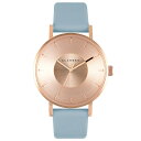 KLASSE14 クラス14 時計 メンズ 父の日 レディース 母の日 ユニセックス 腕時計 手表 IRIS 36mm ローズゴールド ライトブルー 最高級レザ...