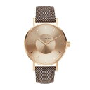 KLASSE14 クラス14 時計 メンズ レディース 腕時計 Volare 36mm ローズゴールド ブラウン レザー ウール VO17SA001W ビジネス 男性 女性 ユニセックス ブランド 【仕事用】 誕生日 お祝い クリスマスプレゼント ギフト お洒落