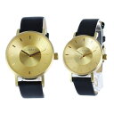 クラス14 時計 ペアウォッチ 2本セット 腕時計 手表 Volare ヴォラーレ 42mm/36mm ゴールド ブラック イタリア製レザー 革ベルト Vo14...