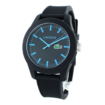 LACOSTE ラコステ メンズ レディース 腕時計 L.12.12 ブラック ラバー 2010791