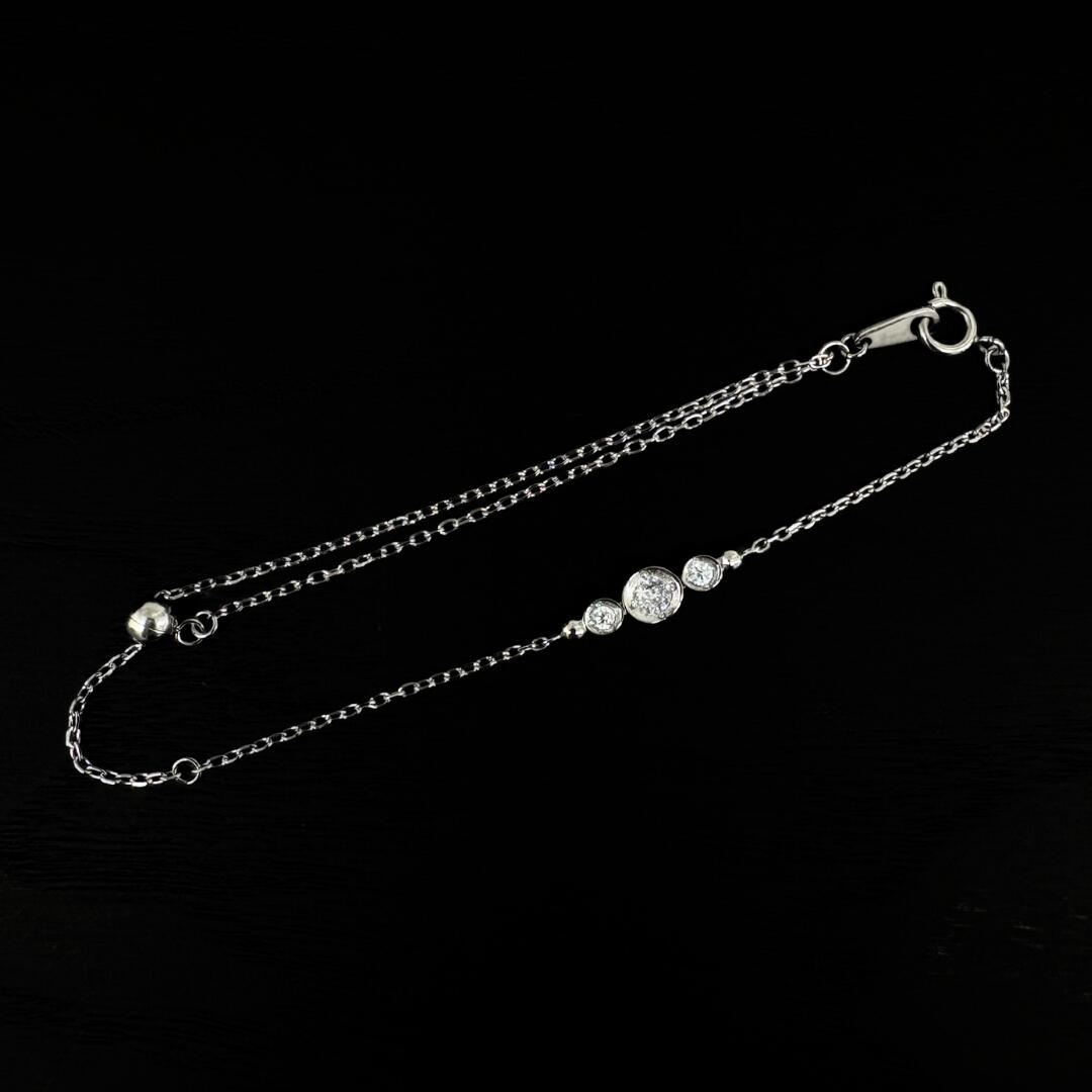 正規品 ナチュラルピュア ブレスレット アンクレット レディース シンプル おしゃれ シルバーカラー サージカルステンレス ステンレス 金属アレルギー 対応 結...