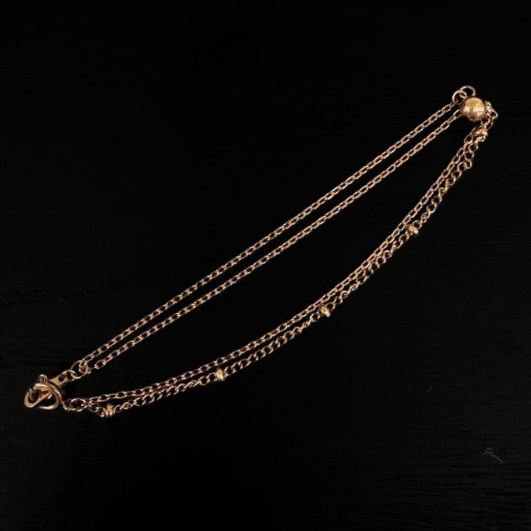 正規品 ナチュラルピュア ブレスレット アンクレット レディース シンプル おしゃれ ピンクゴールドカラー サージカルステンレス 金属アレルギー 対応 結婚式 ...