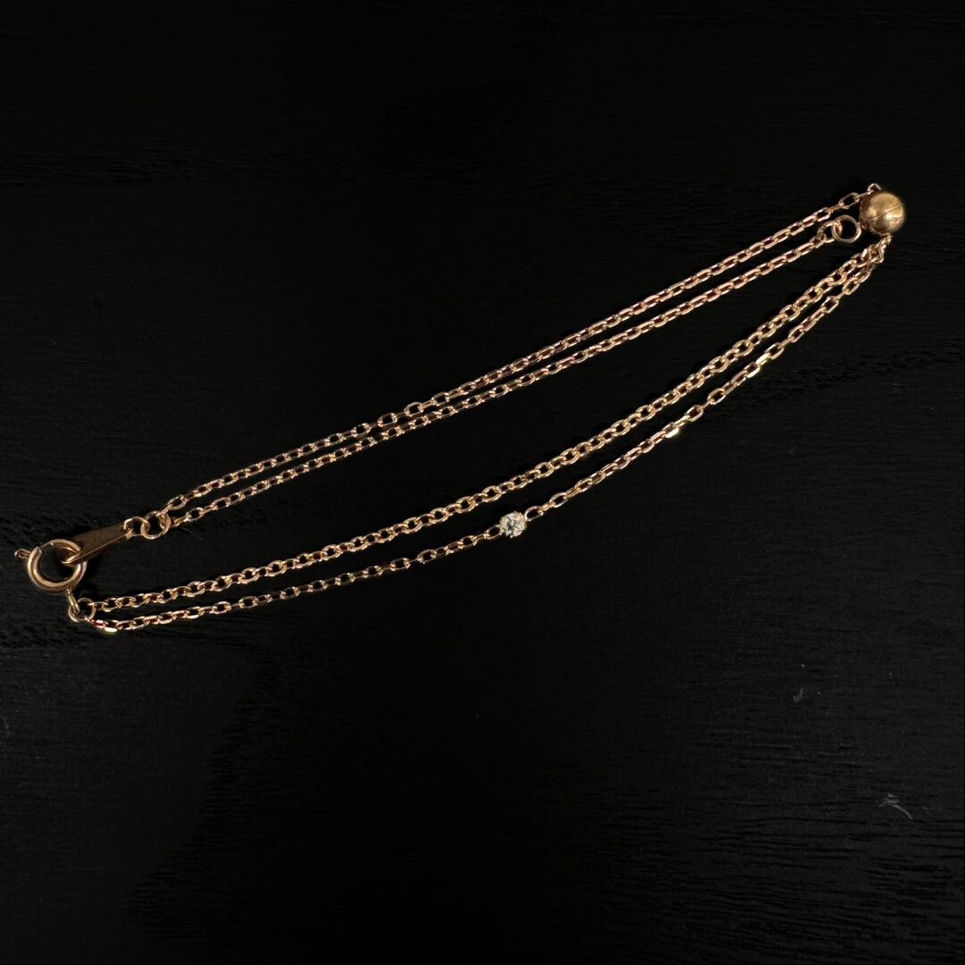 正規品 ナチュラルピュア ブレスレット アンクレット レディース シンプル おしゃれ ピンクゴールドカラー サージカルステンレス 金属アレルギー 対応 結婚式 ...