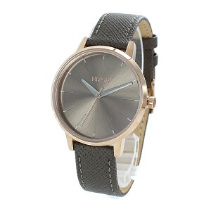 Nixon ニクソン 腕時計 レディース Kensington ブロンズ グレーレザー 女性用 時計...
