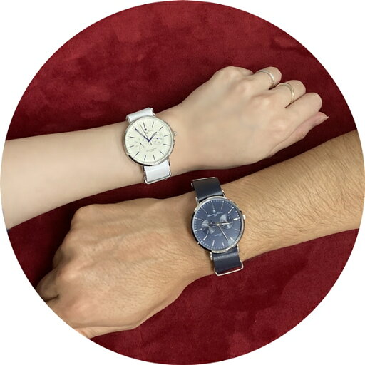 無料特典付き 国内正規品 サルバトーレマーラ 時計 ペアウォッチ シルバー ネイビー/ホワイトレザー SM15117-SSNVSVSM15117-SSWHBL ビジネス 男女 ペアセット カップル 時計 誕生日 ギフト ランキング お祝い