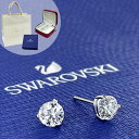 特典つき スワロフスキー ピアス シンプル レディース ブランド 紙袋 ショッパー アクセサリーケース 付き SWAROVSKI 誕生日プレゼント 女性 結婚記念日 プレゼント 妻 嫁 彼女 母 女友達 お呼ばれ 結婚式 記念日 サプライズ 内祝い 母の日 お祝い