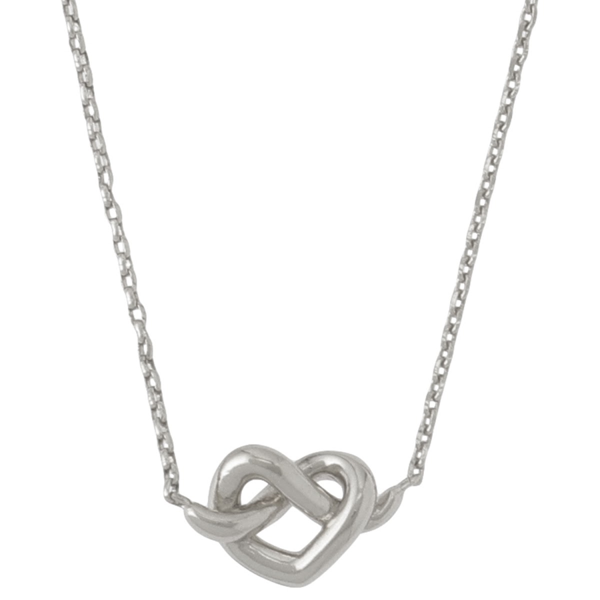 ケイトスペード KATE SPADE WBRUH307-040 ラブ ミー ノット ミニ ペンダント ネックレス シルバー レディース アクセサリー 合格 入学 卒業 社会人 記念日 母の日 父の日 2022