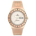タイメックス 腕時計 手表 メンズ 父の日 レディース 母の日 ユニセックス Q TIMEX ゴールド スチールブレスレット 防水 簡単 電池交換 シンプル か...