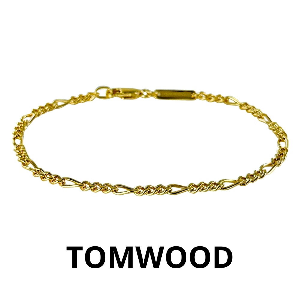 TOMWOOD トムウッド ブレスレット メンズ レディース チェーンブレスレット 細い ゴールド シンプル おしゃれ ブランド シルバー925 アクセサリー ...