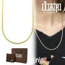 正規品 ショッパー付き 1AR by UNOAERRE スネークチェーン ネックレス 真鍮 ゴールドカラー メンズ レディース ユニセックス シンプル 上品 お...