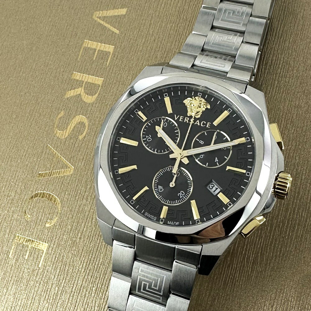 ヴェルサーチ 腕時計（メンズ） ヴェルサーチ 時計 メンズ ヴェルサーチ 腕時計 おしゃれ シンプル ステンレス シルバー ブランド 男性 プレゼント 実用的 ギフト 記念日 誕生日 内祝い 父の日 お祝い