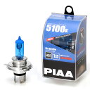 PIAA バイク用ヘッドライトバルブ ハロゲン 5100K 明るさ感60/60W HS1 高耐震性能20G 1年保証 1個入 MB102