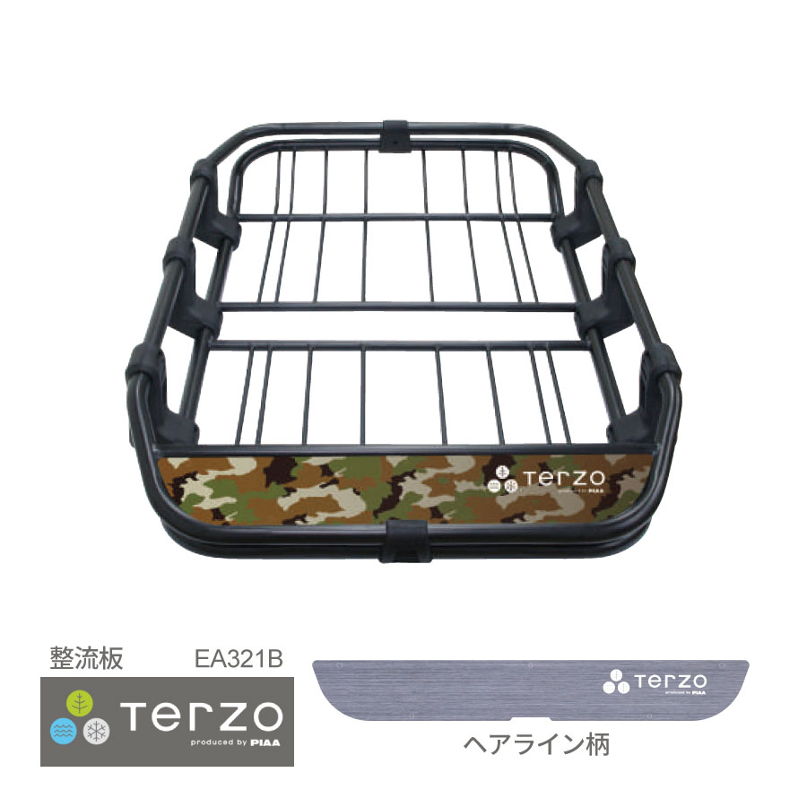 楽天市場】TERZO（カラーグレー）（キャリア・ラック｜車用品