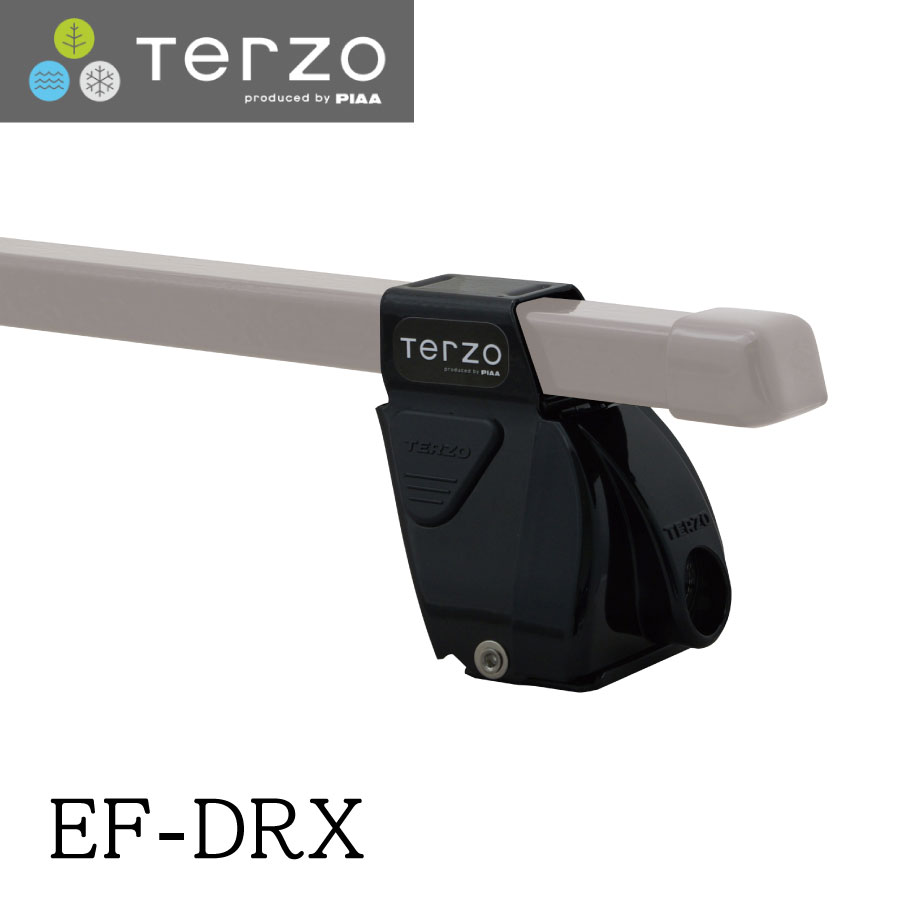 Terzo テルッツォ by PIAA ベースキャリア フット 4個入 ボルトオンタイプ ブラック ロック付 EF-DRX ピア
