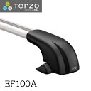 Terzo テルッツォ by PIAA ベースキャリア フット 4個入 ルーフオンタイプ ブラック エアロバー用 ロック付 EF100A ピア