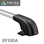 【4/20限定★抽選で2人に1人最大100%ポイントバック！要エントリー】Terzo テルッツォ by PIAA ベースキャリア フット 4個入 ルーフオンタイプ ブラック エアロバー用 ロック付 EF100A ピア