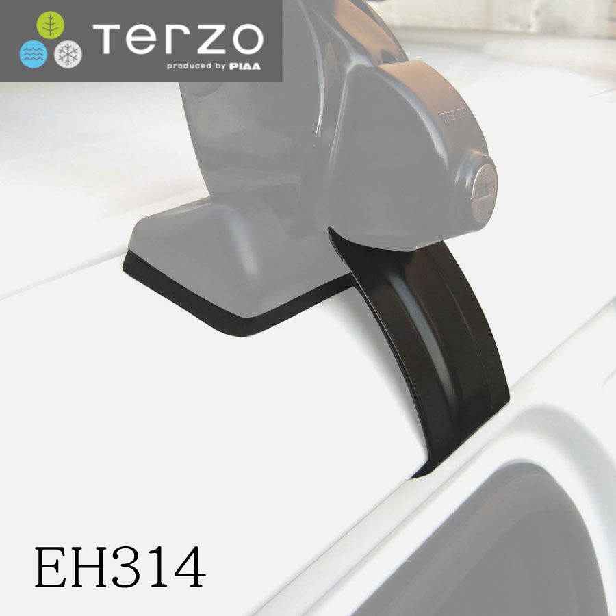 Terzo テルッツォ by PIAA ベースキャリア ホルダー 4個入 ブラック 【ダイハツ タント L35# L36#】 EH314 ピア