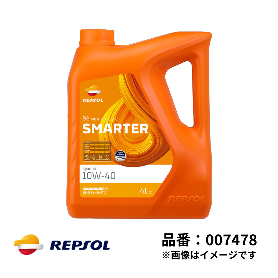 v\ 2֗p [^[IC SMARTER X|[c4T 10W-40  4L SL MA2 REPSOL X}[^[ oCN IC 007478