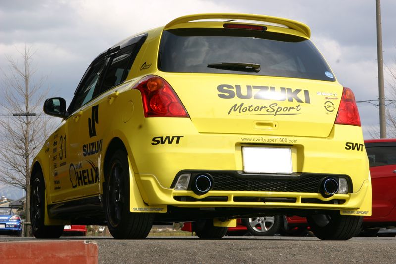 エグザス エボチューン EXAS EVO Tune ZC31S スズキ スイフトスポーツ CBA-ZC31S 250171 | 最高品質ステンレス チタンテール GP スポーツ マフラー エキゾースト 車検対応