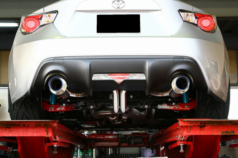エグザス エボチューン EXAS EVO Tune ZN6/ZC6 (JQR) トヨタ 86 / スバル BRZ 252101 | 最高品質ステンレス チタンテール GP スポーツ マフラー エキゾースト 車検対応