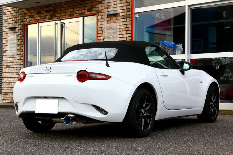 エグザス エボチューン EXAS EVO ND5RC (JQR) マツダ ロードスター DBA-ND5RC 252411 | 最高品質ステンレス チタンテール GP スポーツ マフラー エキゾースト 車検対応