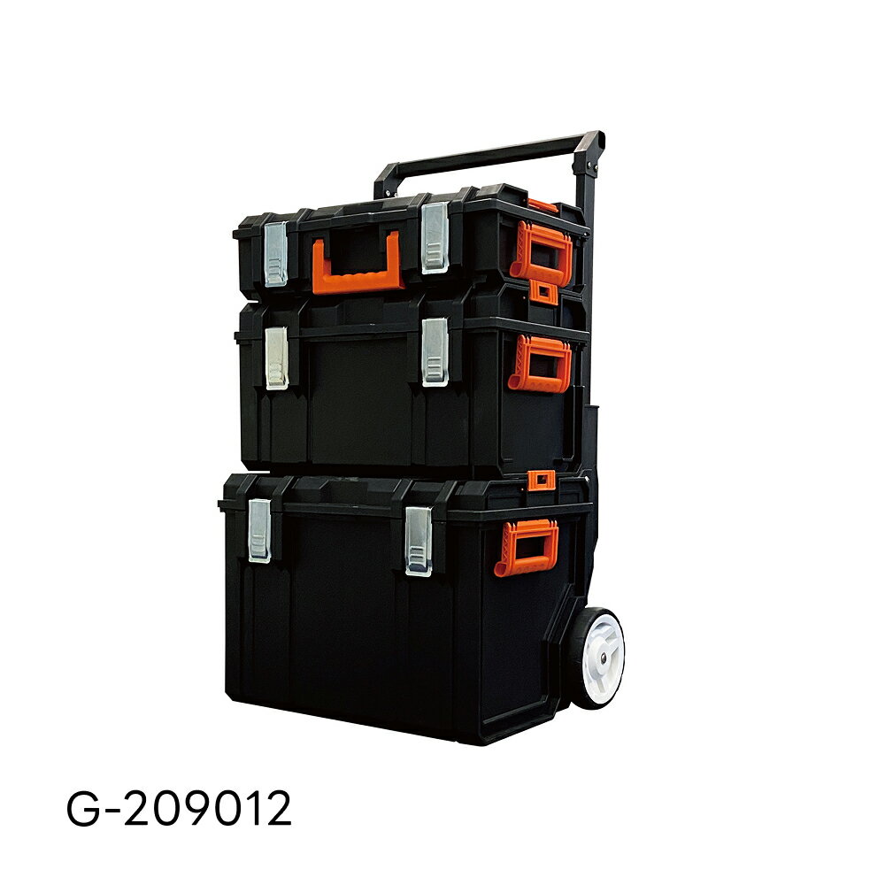 G-209012 プロツールBOX（3点）工具箱 キャスター付 キャリーケース 収納 整理 DIY アウトドア