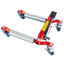 油圧式ドーリージャッキ(1セット / 2台) TRA9012L-2 ジャッキ キャスター付 工具 ガレージ用品