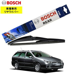 BOSCH リアワイパー H840 シトロエン C5ブレーク (X4) 用 ボッシュ リヤ専用グラファイト樹脂ワイパー 替え ウインドウケア ビビリ音 低減 ポリマー コーティング ゴム ボッシュ品番:3397004802