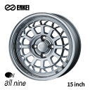 エンケイ all nine オールナイン ホイール 15インチ 6.0J ミラーポリッシュ カスタム ドレスアップ ENKEI