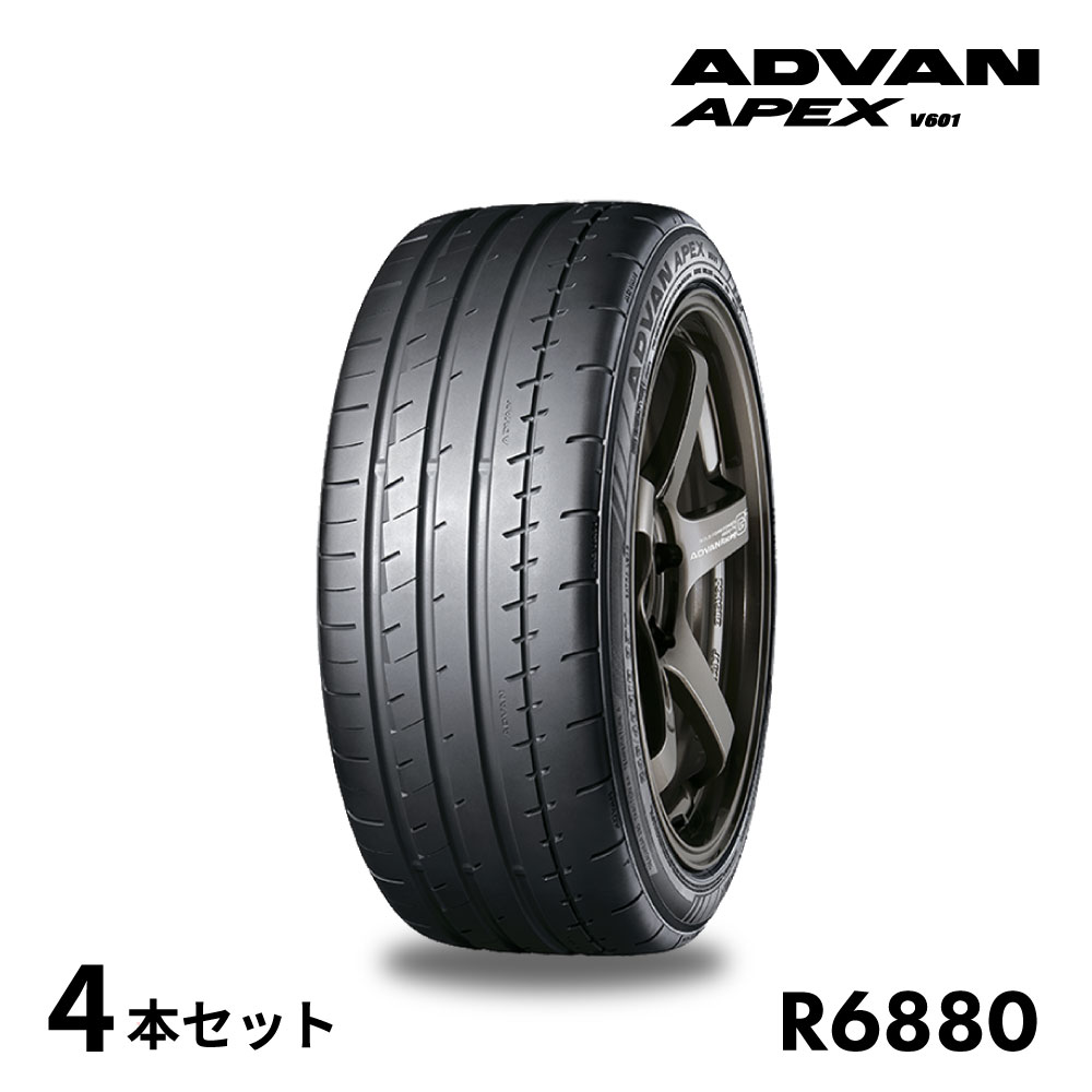 4本セット ヨコハマタイヤ ADVAN APEX V601 R6880 245/35R18 92Y アドバン エイペックス スポーツタイ..