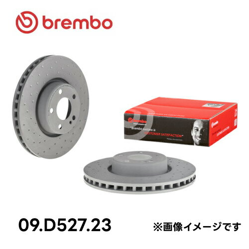 09.D527.23 ブレンボ ブレーキディスク ローター 左右セット 2枚 ブレーキローター Brembo スタンダードタイプ 純正同等 純正互換品番 0004212112 A0004212112