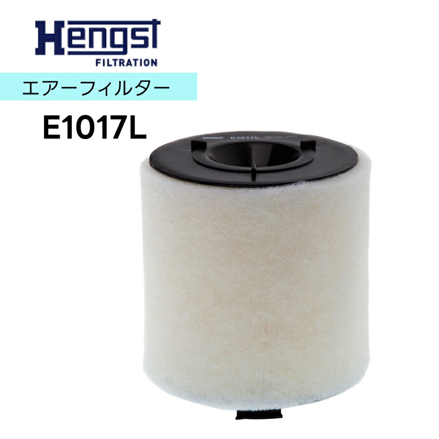 Hengst ヘングスト エアーエレメント E1017L 適合車種 VW フォルクスワーゲンポロ　9N　6R　6RCBZ アウディA1 8X 8XCAX