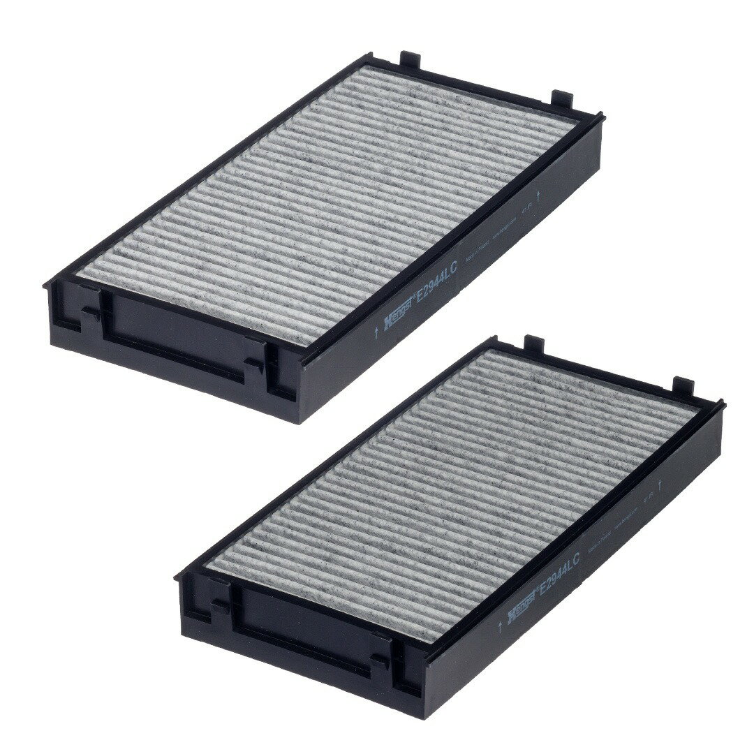 HENGST ヘングスト 活性炭エアコンフィルター 2個入 E2944LC-2 適合車種 BMW ビー・エム・ダブリュー X5 E70 X15 X6 E71F16