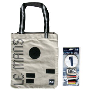 ル・マン24時間レース Le Mans 24hトートバッグ 24H LE MANS ベージュ 1982 No.1 ドイツ 正規輸入品 オフィシャルライセンス商品 ポルシェ 956